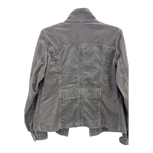 Eddie Bauer olive green corduroy jacket Size Small GUC - Picture 2 of 4